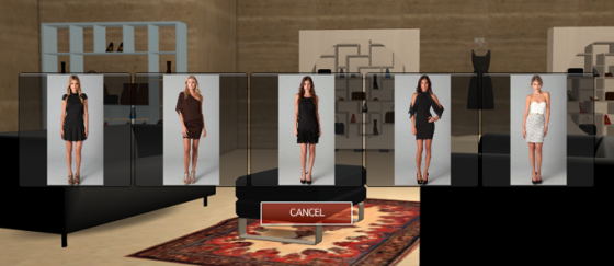 Virtual Fashion Line Game